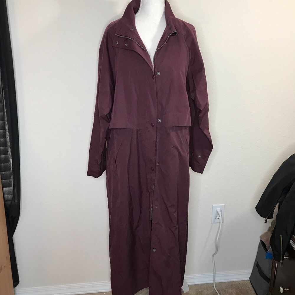 Long length ll bean trench coat